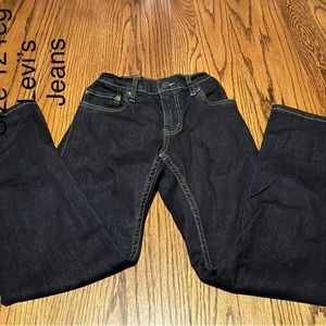 Like New Boys Levi’s Adjustable Waist Jeans Size 12 R (Lot 38)